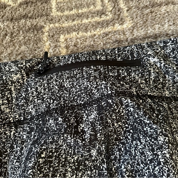 Lululemon Pace Rival Crop 22” Power Luxtreme Suited Jacquard Black White / Black - Picture 11 of 16